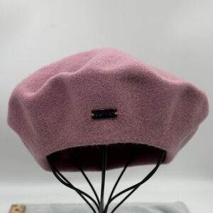 Wool Beret By Betmar New York-Soft 100% Wool-Diameter 10-3/8” RN29219